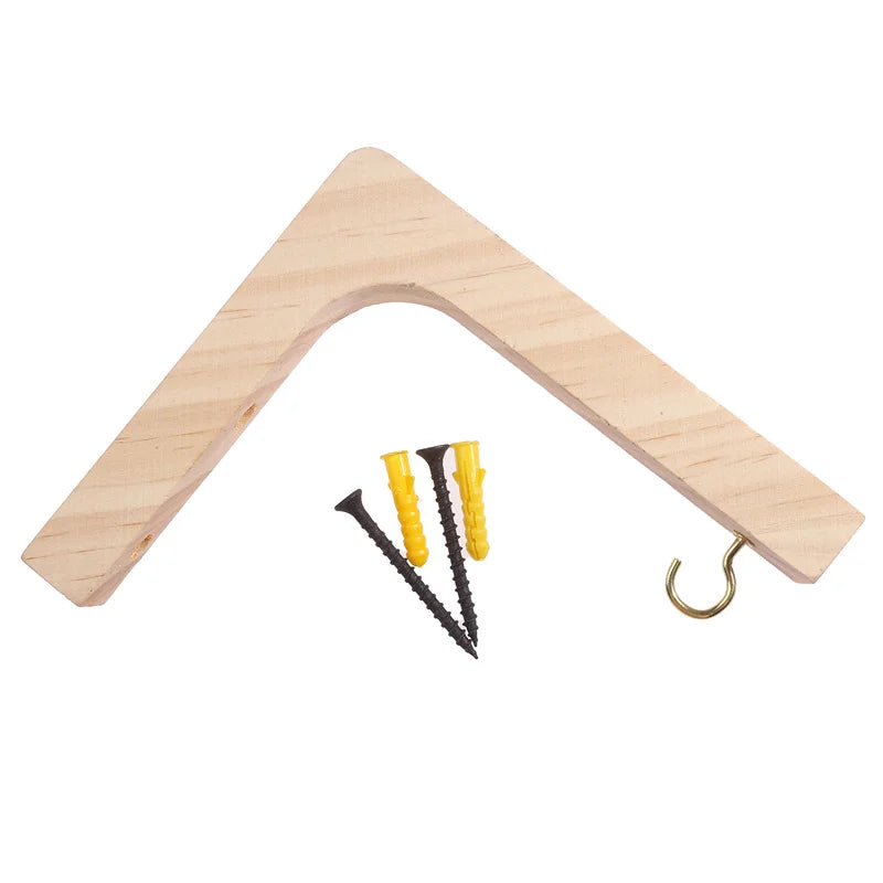 Wood Plant Hanger — Hanging Flower Pot Hook