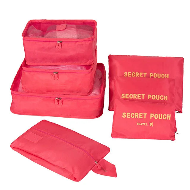 Totidy Travel Packing Cube Set — Luggage Organizer for Clothes and Shoes
