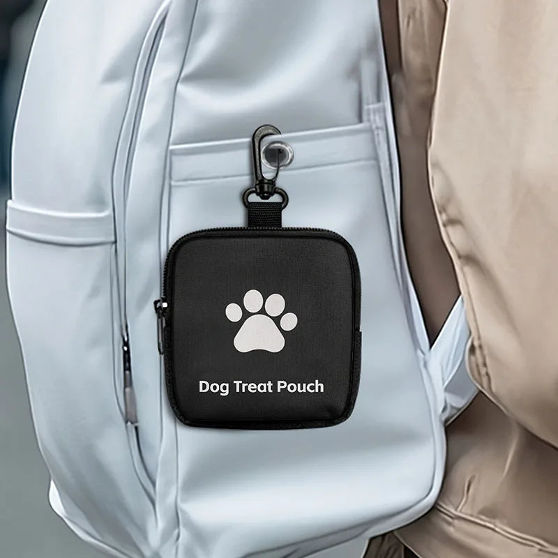 Portable Dog Treat Bag — Lightweight Training Pouch for Outdoor Walks