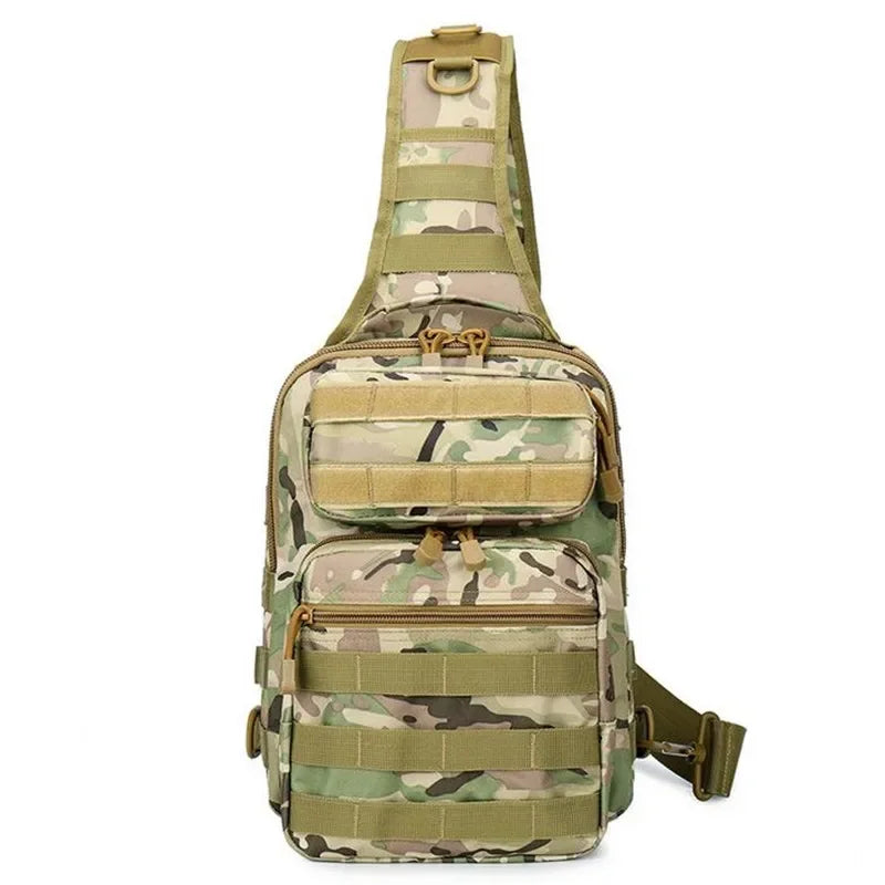Tactical Chest Bag — Large Capacity Outdoor Crossbody Shoulder Bag