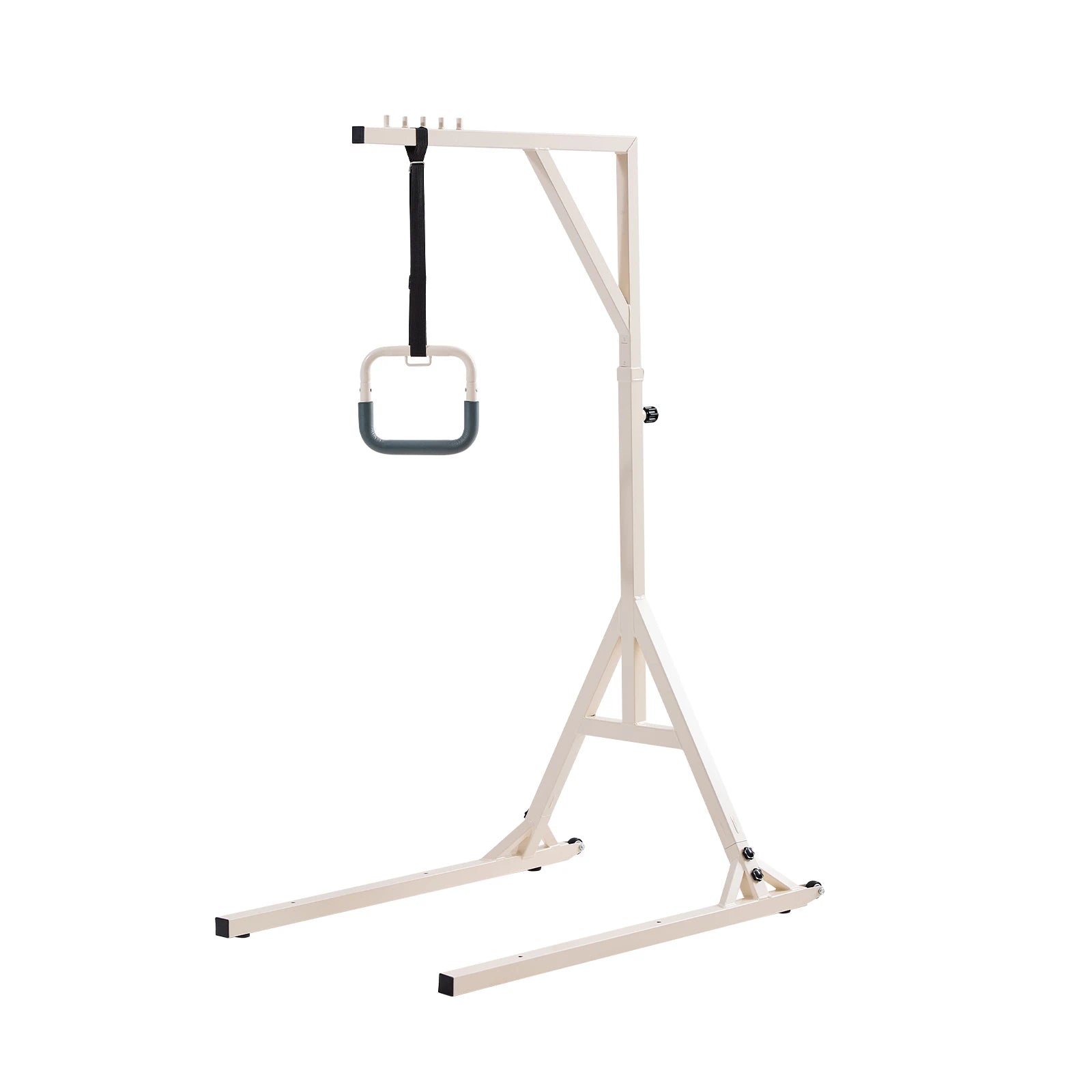 SucceBuy Bed Trapeze Bar — Height-Adjustable Mobility Aid with Casters