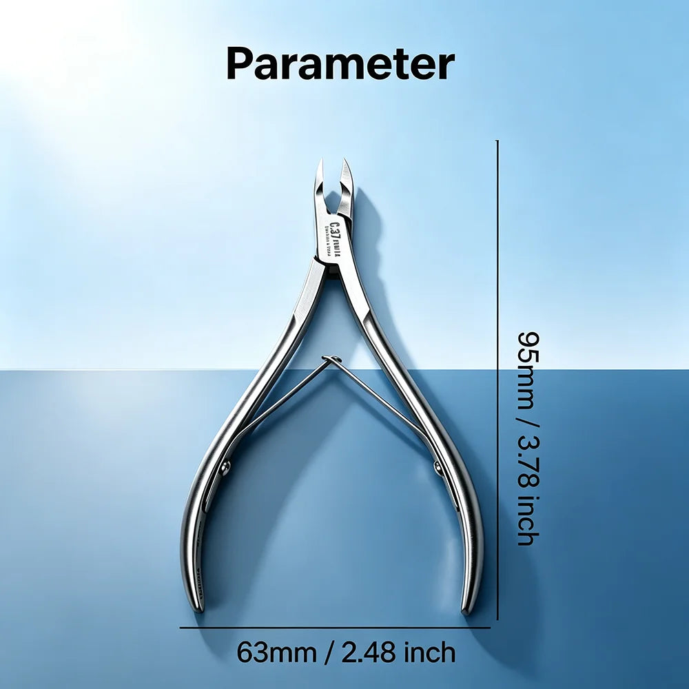 NGHIA Cuticle Nipper — Professional Stainless Steel Dead Skin Remover