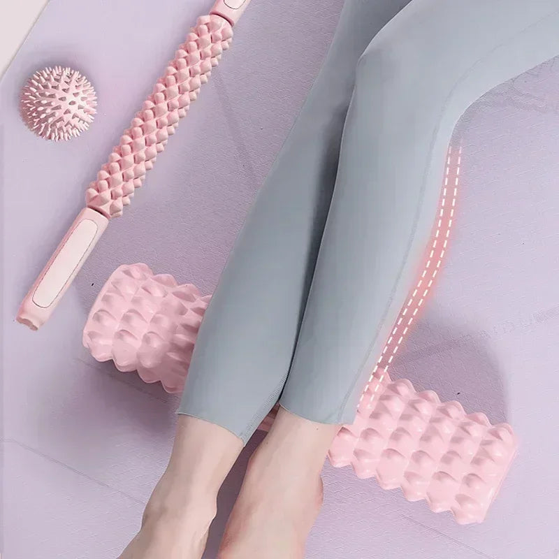YIYUEQIANLI High-Density Foam Roller — Deep Tissue Muscle Recovery Tool