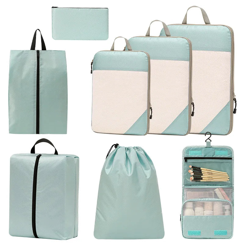 Ufine Travel Packing Cubes — Compression Storage Bags for Organized Luggage