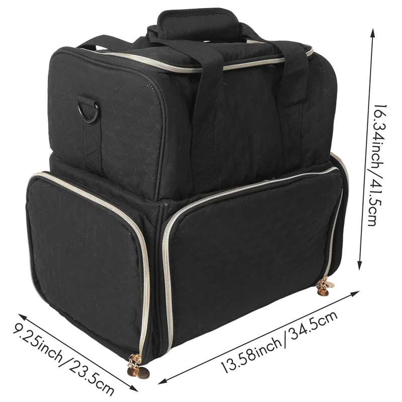 Nail Polish Storage Organizer — Multi-Compartment Tool & Bottle Case