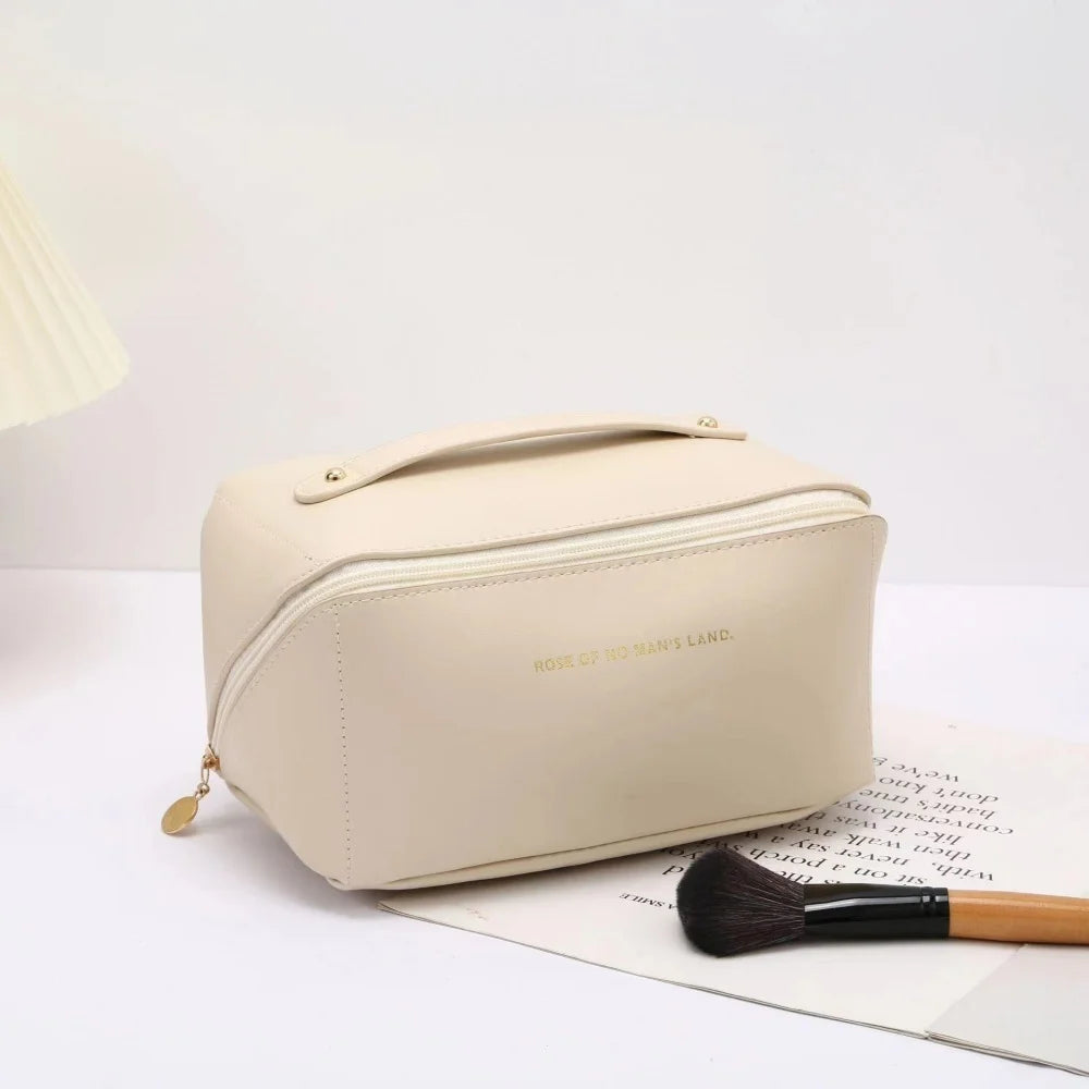 Portable Travel Cosmetics Storage Bag — Large Capacity Waterproof Makeup Organizer