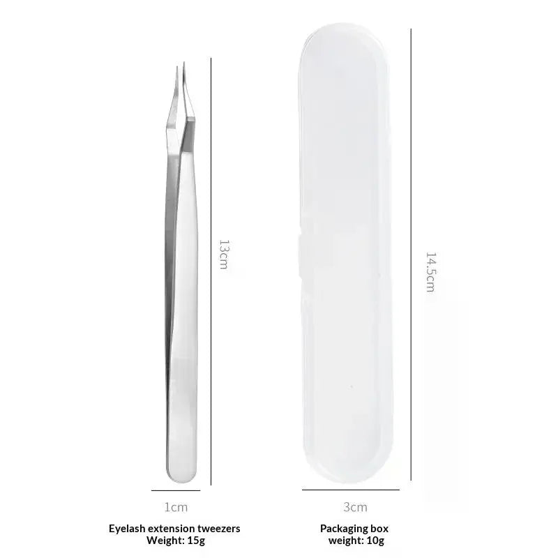 AACAR Lash Extension Tweezers — High Precision Stainless Steel Beauty Tools