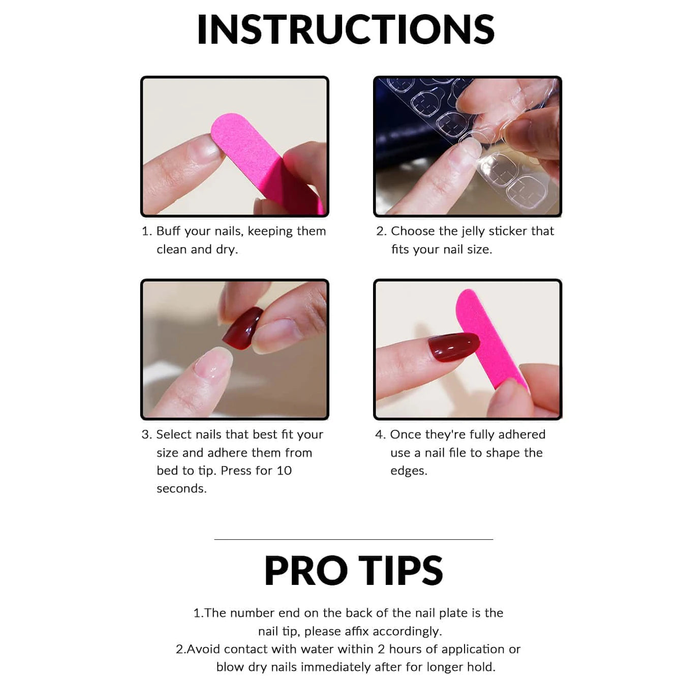 Press On Nails — Short Almond Shape