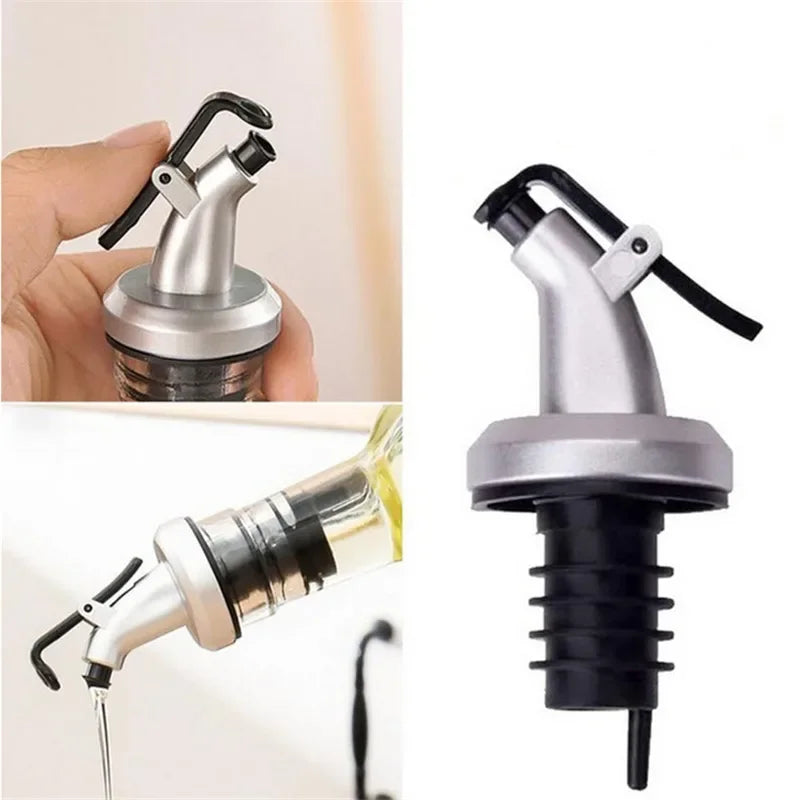 RLJLIVES Liquor Dispenser Pourer — Leak Proof Bottle Stopper for Kitchen & Bar