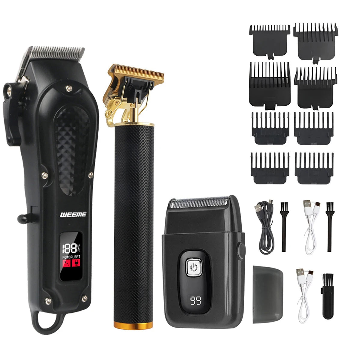 XMSJ Electric Hair Clipper — Rechargeable Trimmer
