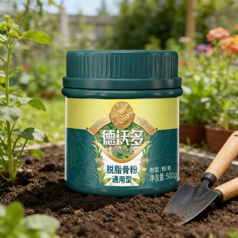 Organic Defatted Bone Meal Fertilizer — Slow-Release Plant Booster