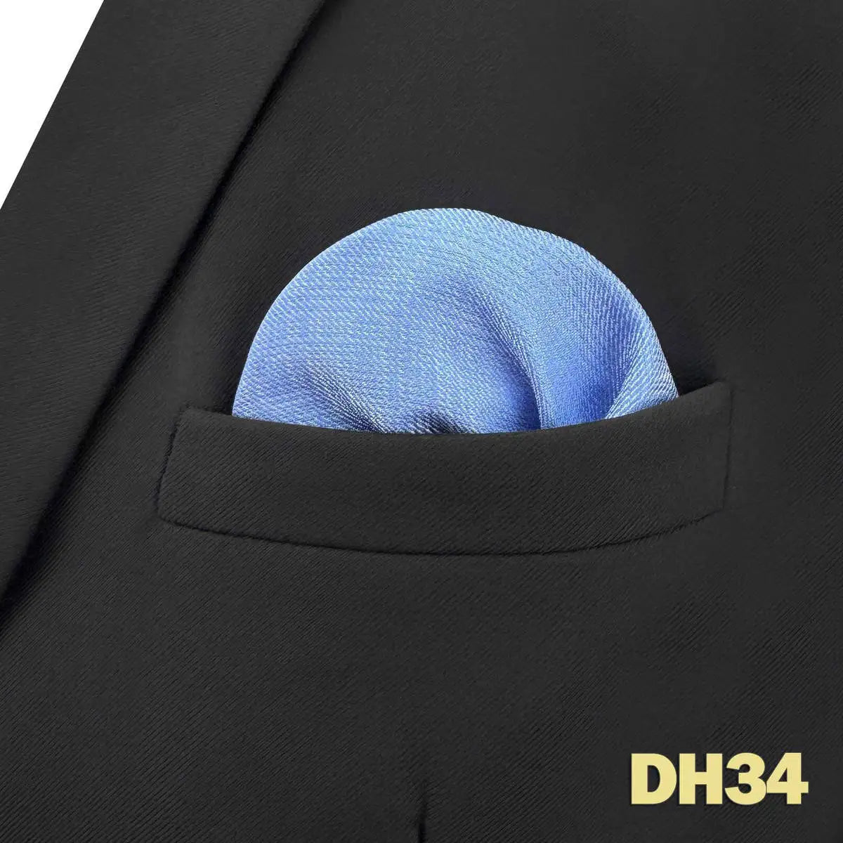 shlax&wing Men's Paisley Pocket Square — Elegant Microfiber Handkerchief for Suits