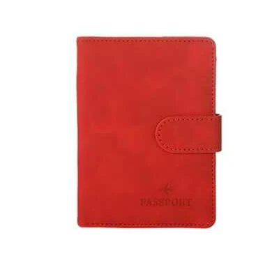 SNUGUG Leather Passport Holder — Waterproof Travel Wallet & Card Case