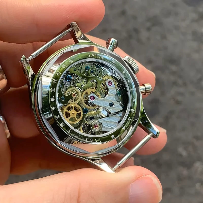 Sea-Gull 1963 International Edition — Mechanical Chronograph Men's Watch