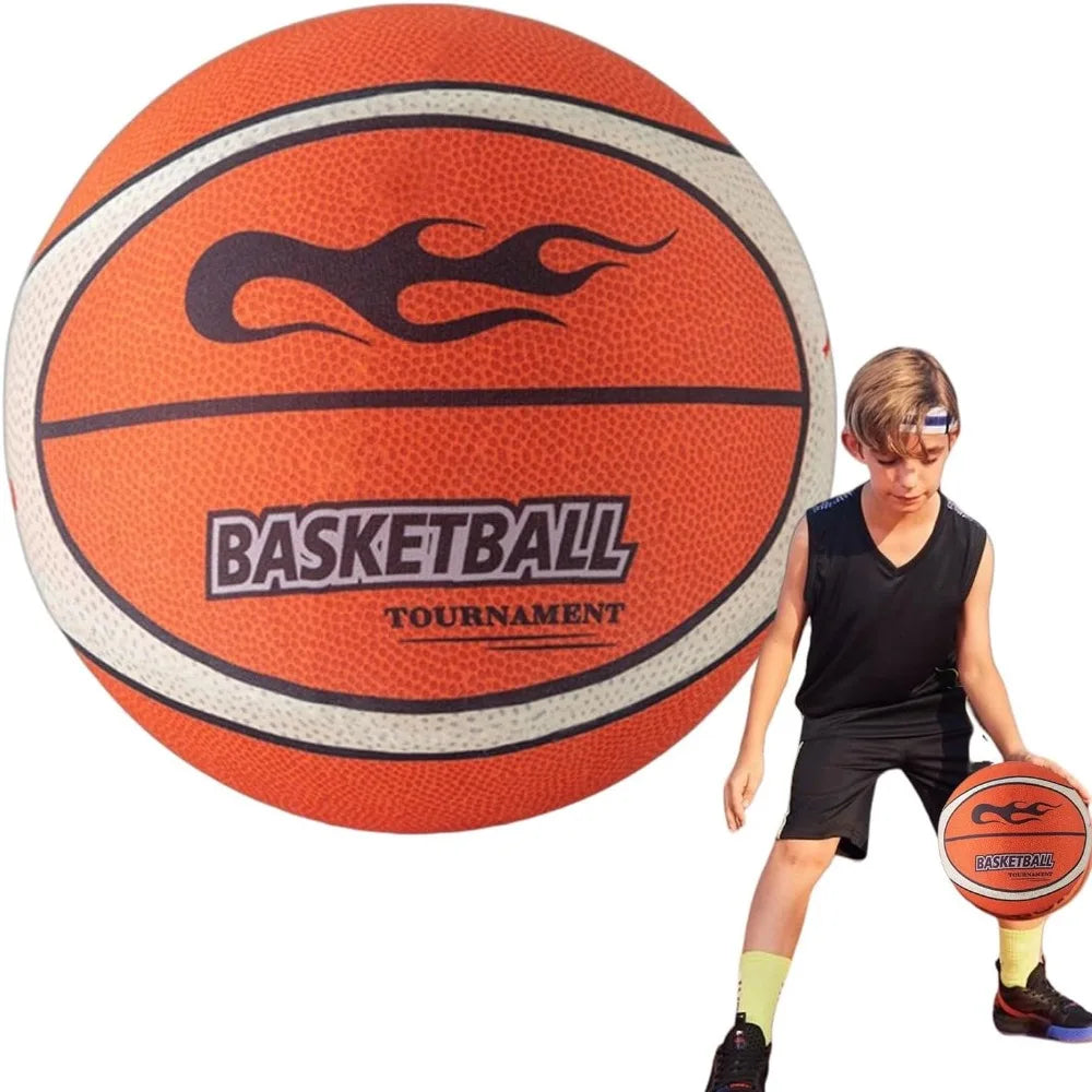 Silent Indoor Basketball — Low Noise Training Ball for Home Practice
