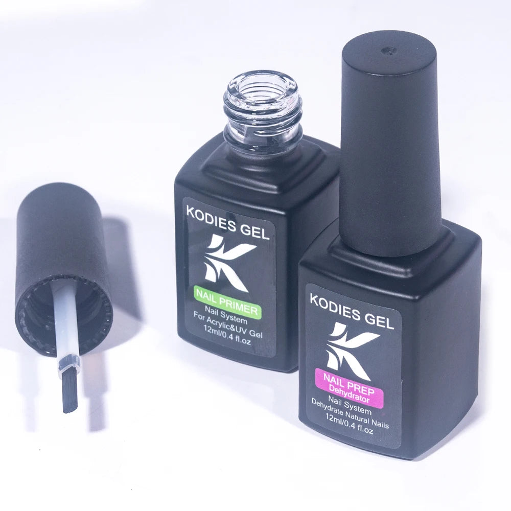 KODIES GEL Nail Primer and Dehydrator Set — Long Lasting Manicure Prep