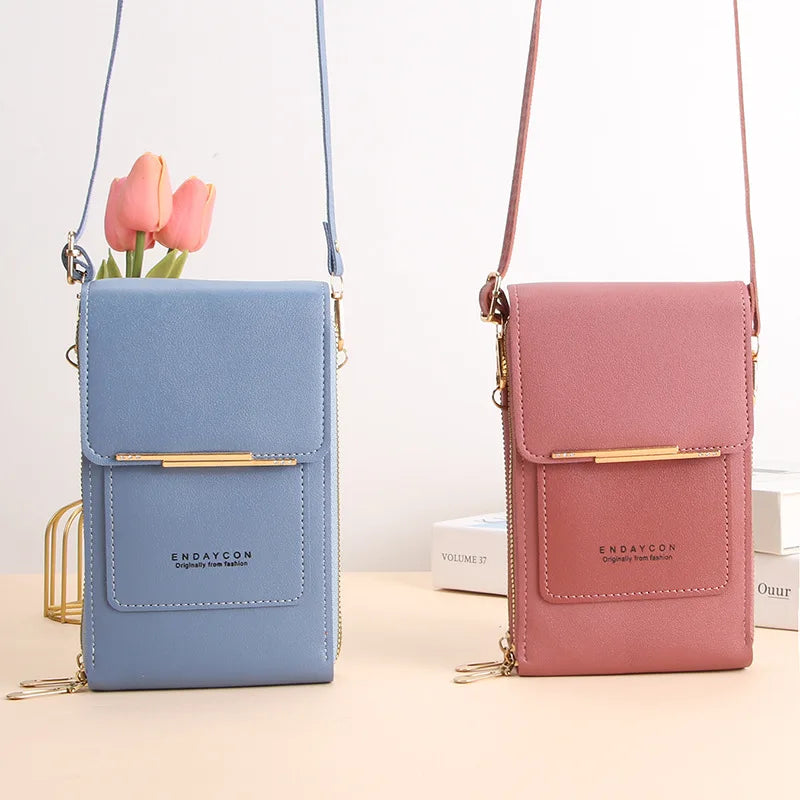 GOT-TOG Women's Crossbody Bag — Fashionable Double-Layer Purse