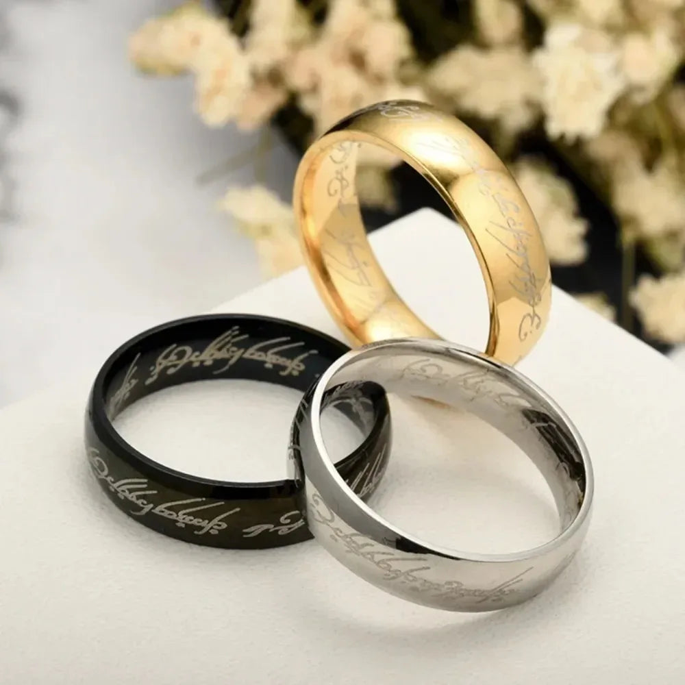 Stainless Steel Ring — Wedding Band