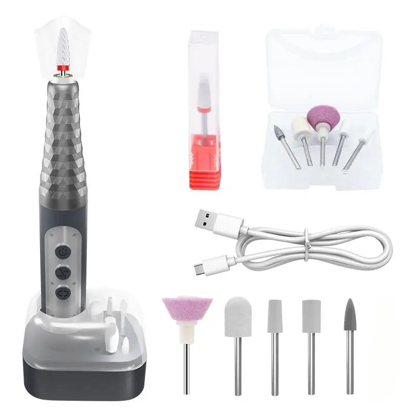 VIMYSHOW Cordless Electric Nail Drill — Professional Manicure & Pedicure Kit