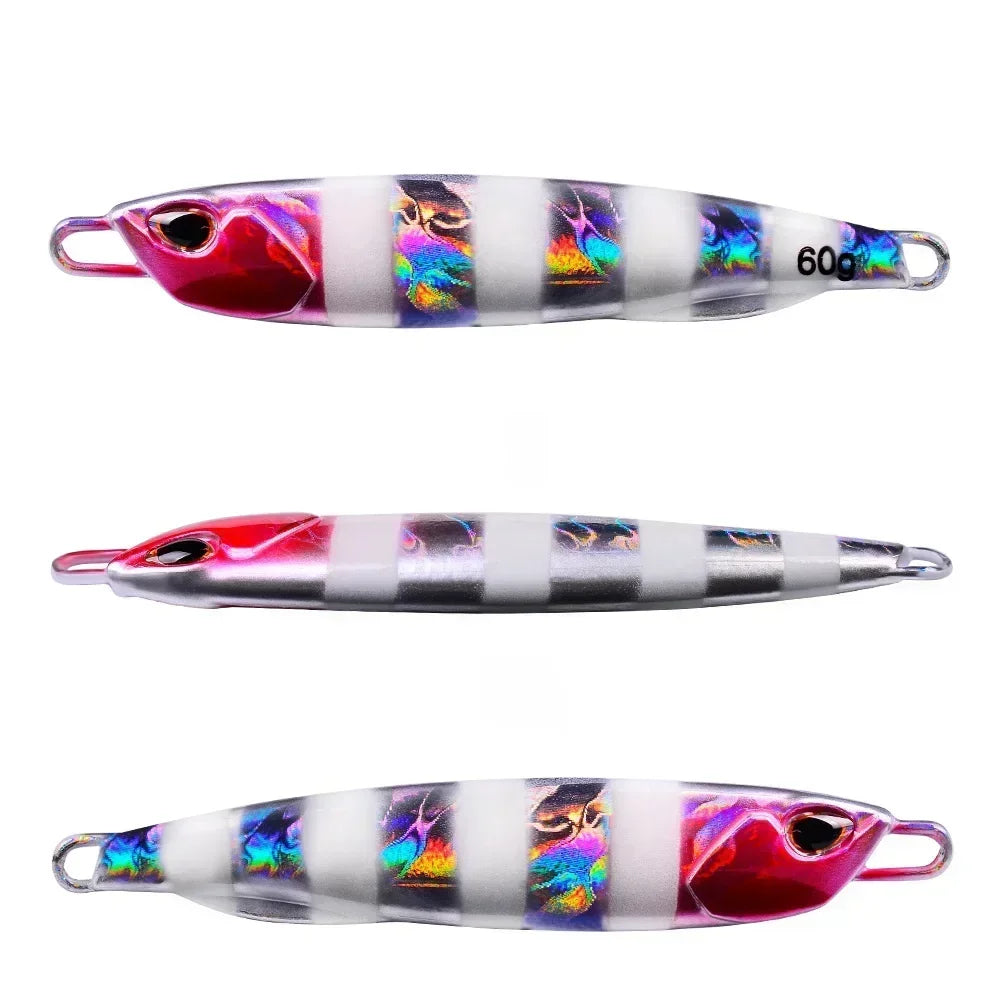 SANMO Metal Fishing Jig — Sinking Spoon Lure for Casting and Trolling