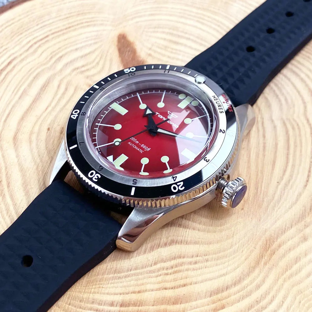 Tandorio Automatic Dive Watch — 40mm Mechanical Men's Diver