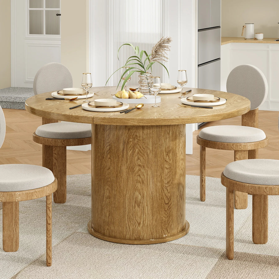 FARINI Round Dining Table — Modern Space-Saving Design for Small Kitchens