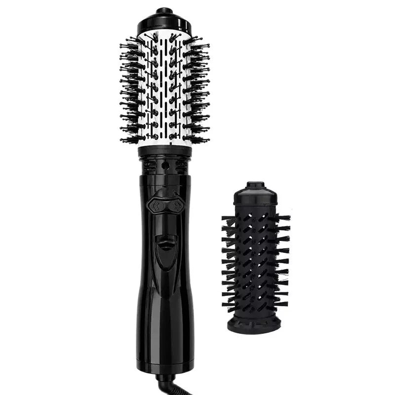 3-in-1 Rotating Hot Air Brush — Automatic Hair Dryer and Curler Comb