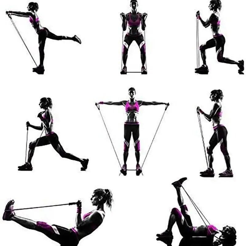 Resistance Bands With Handles — Full Body Strength Training Set