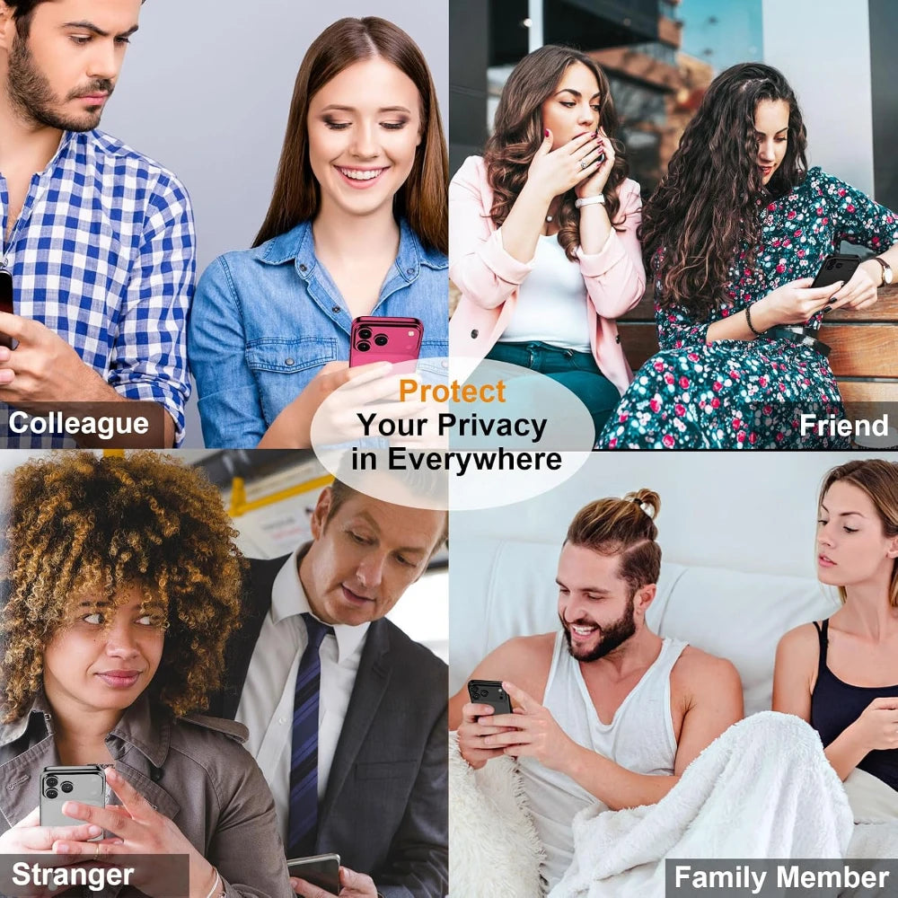 NNBILI Phone Screen Protector — Anti-Spy Glass