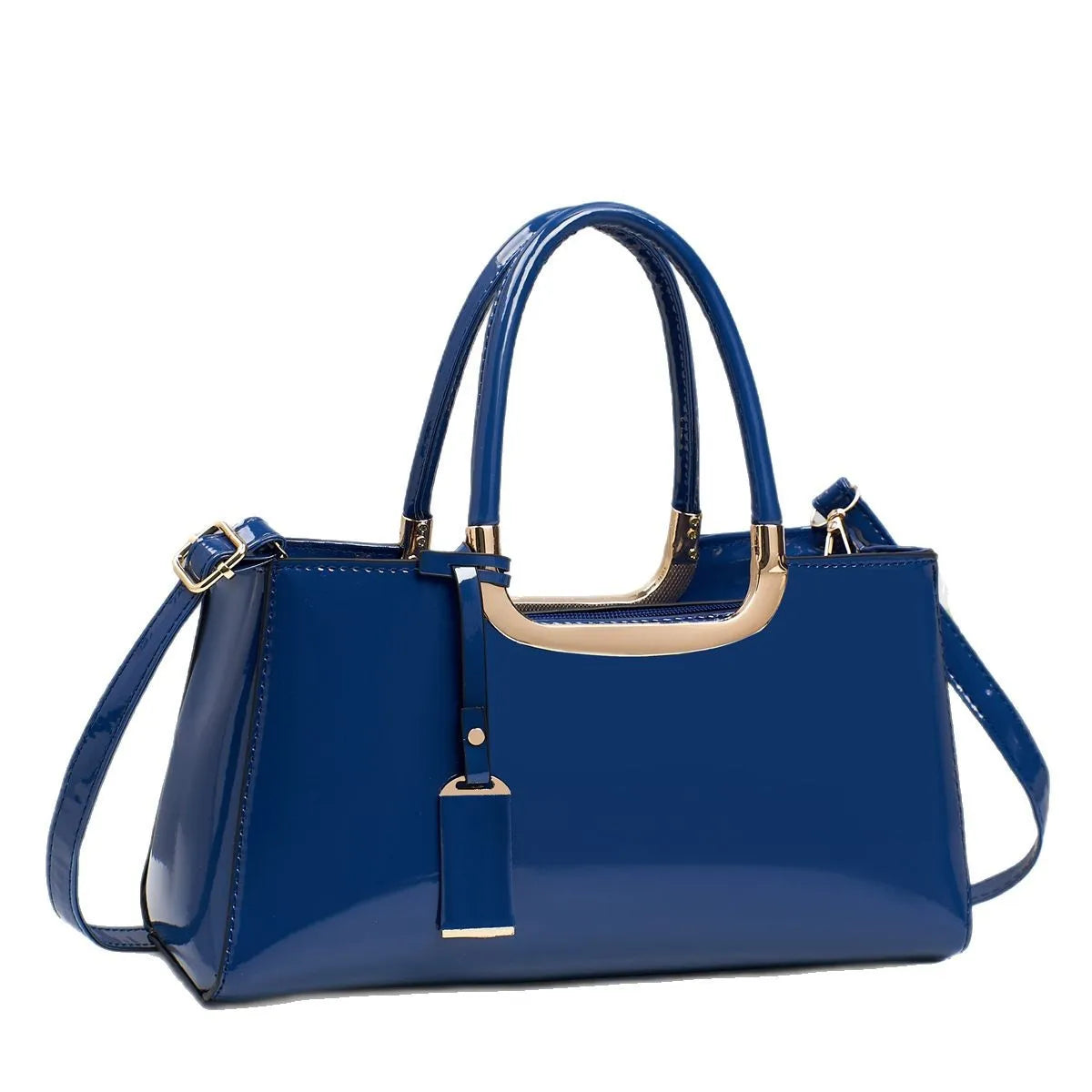 YYW Luxury Patent Leather Handbag — Elegant Evening Clutch & Crossbody