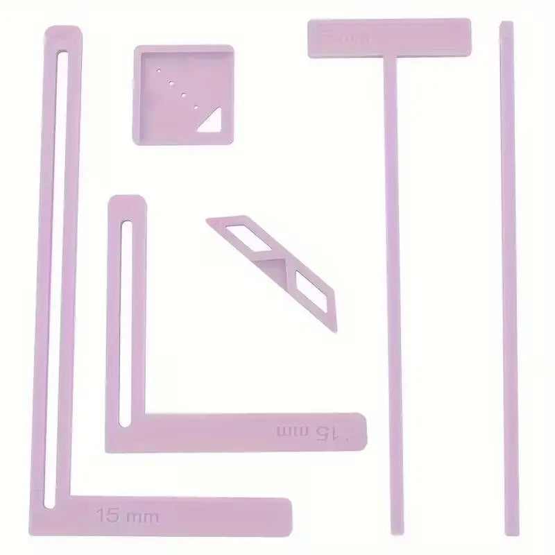 6-Piece Scrapbooking Tool Set — Multi-Functional Bookbinding Kit