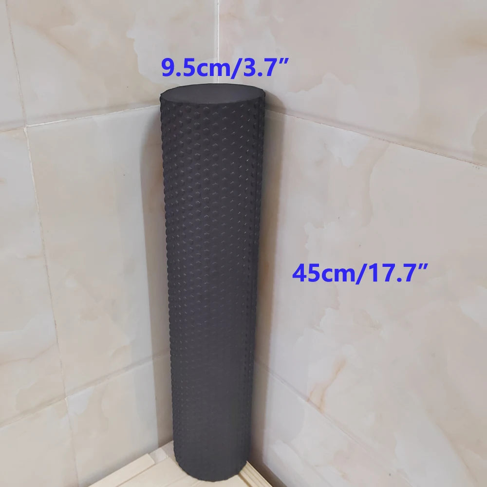 BBSWIM Hexagon Pattern Yoga Roller — Deep Tissue Muscle Massage Tool