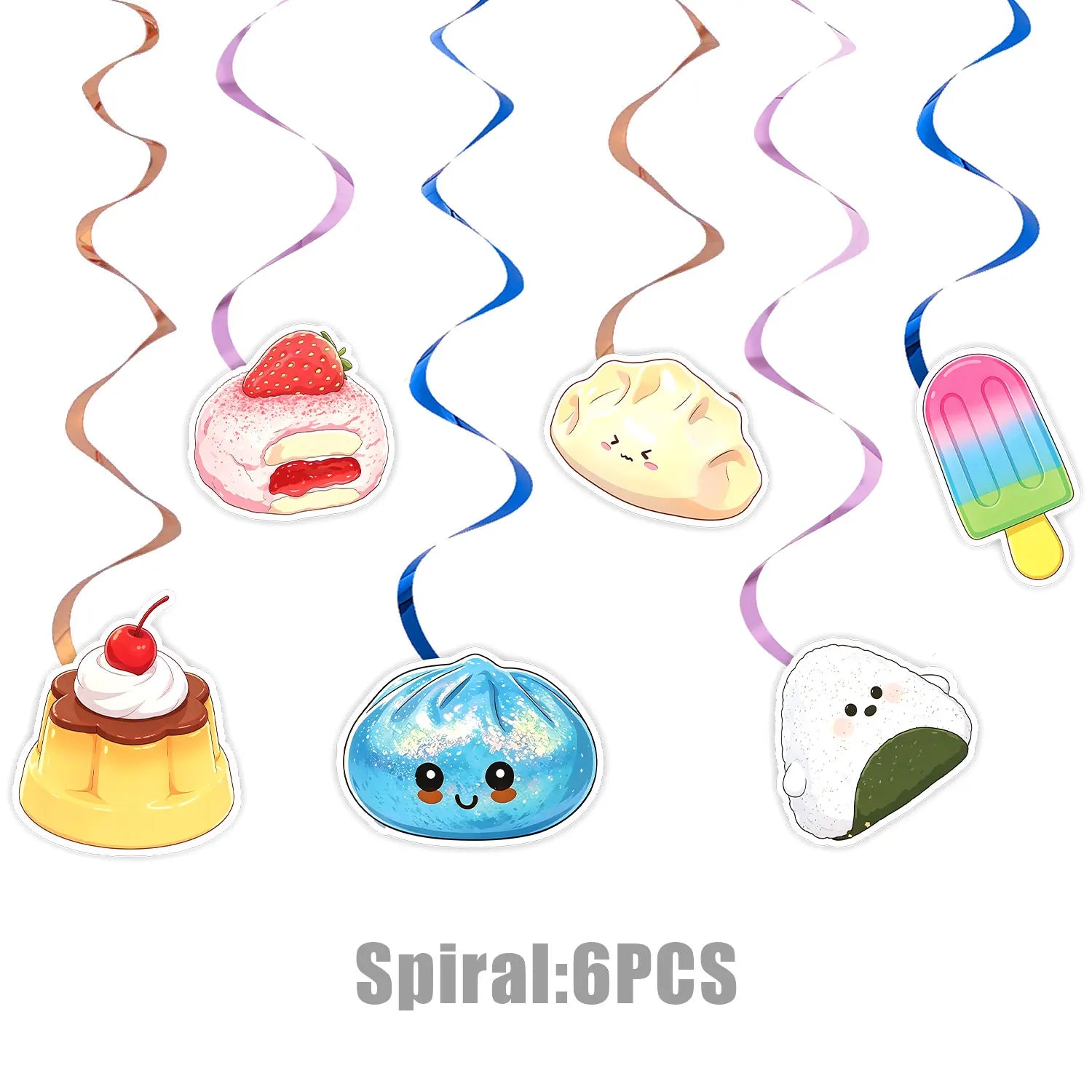 Dumpling Theme Party Decoration Set — Birthday Party Supplies & Favors