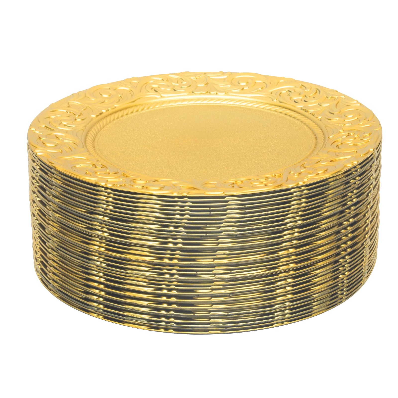 Charger Plates — Round Reusable Serving Plates