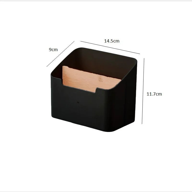 Multi-Functional Desktop Storage Box — Remote Control & Cosmetic Organizer