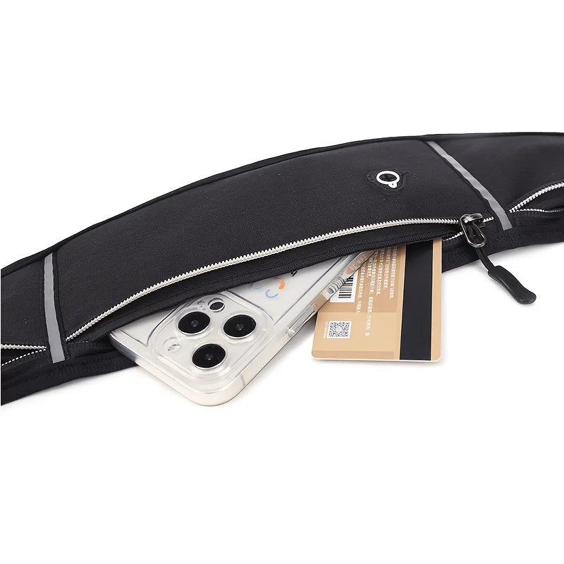 Unisex Outdoor Waist Bag — Practical Storage Pouch for Running and Travel
