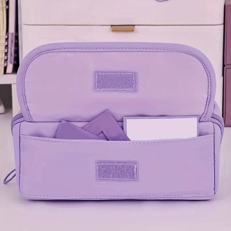 Large Capacity Pencil Case Organizer — Multi-Compartment Desktop Storage