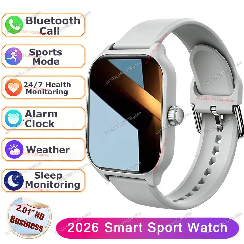 Ola Esporte Smart Watch — 2.01'' AMOLED Screen with Bluetooth Calling