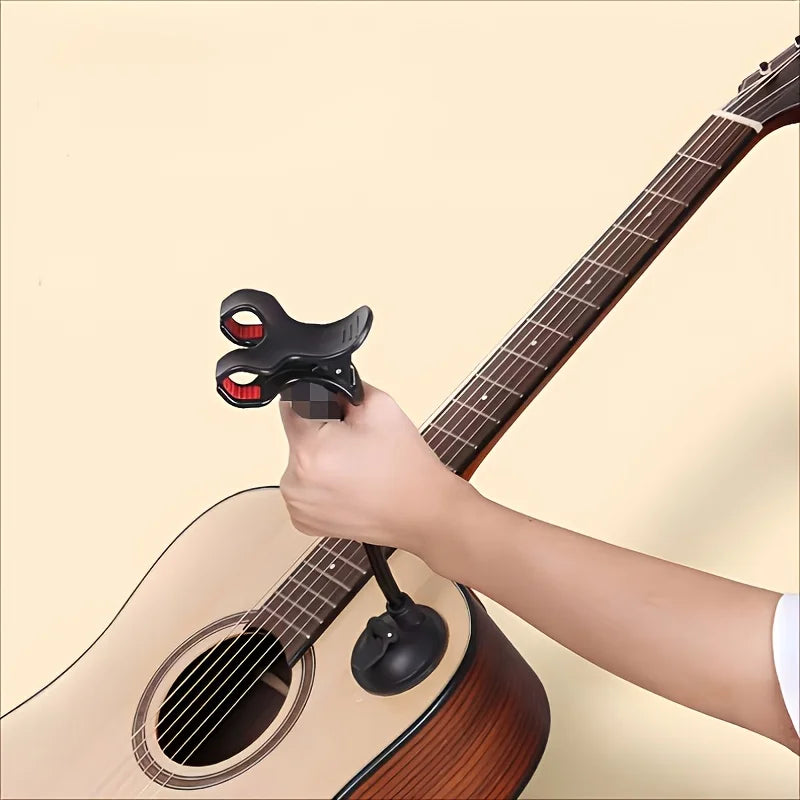 Flexible Music Sheet Phone Stand — Suction Cup Mount for Guitar and Piano
