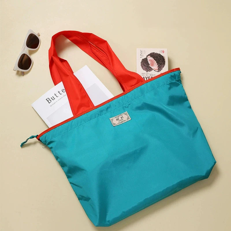 KindFuny Reusable Shopping Bag — Large Capacity Foldable Storage Tote