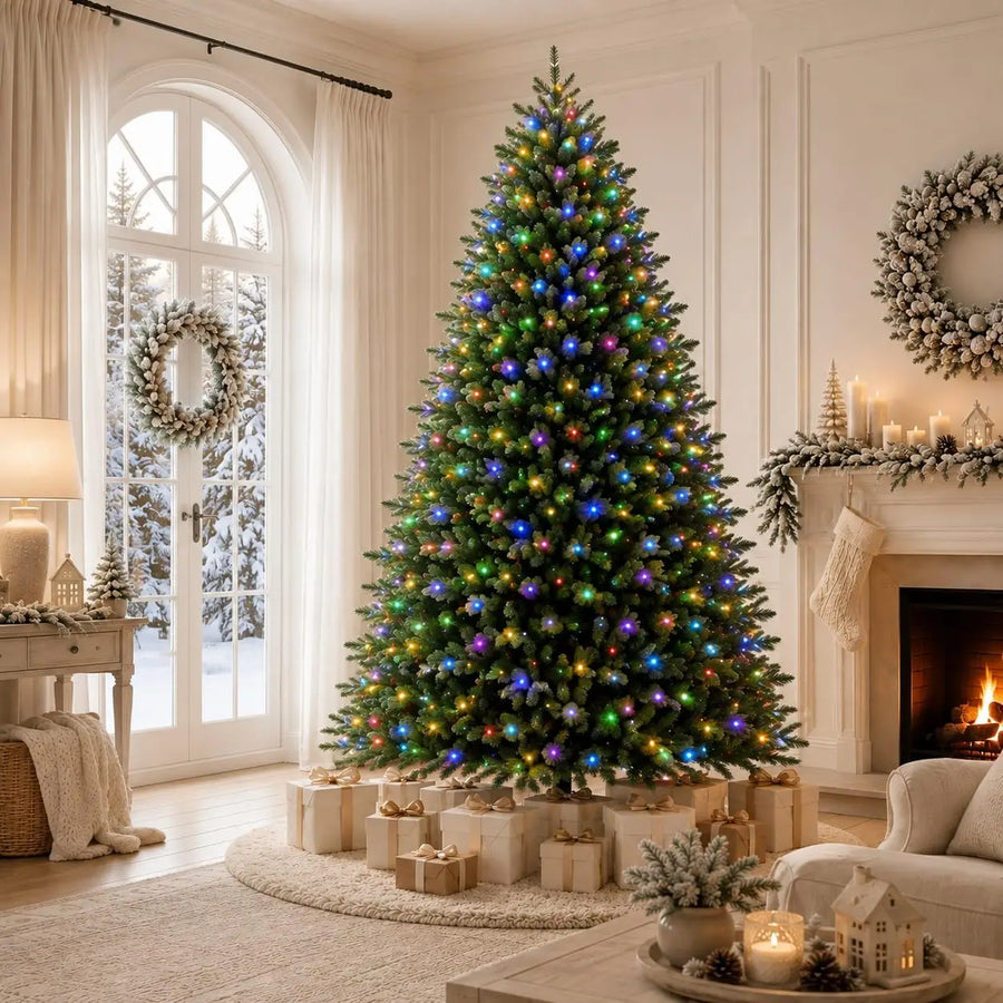 Garvee Mixed Greenery Christmas Tree — Full Profile for Indoor Holiday Displays