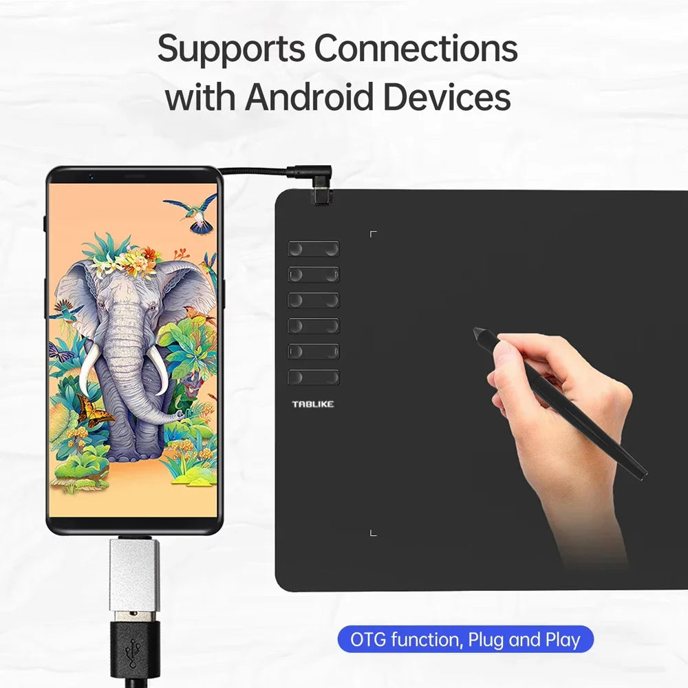 Tablike Graphics Tablet — Digital Art Pad