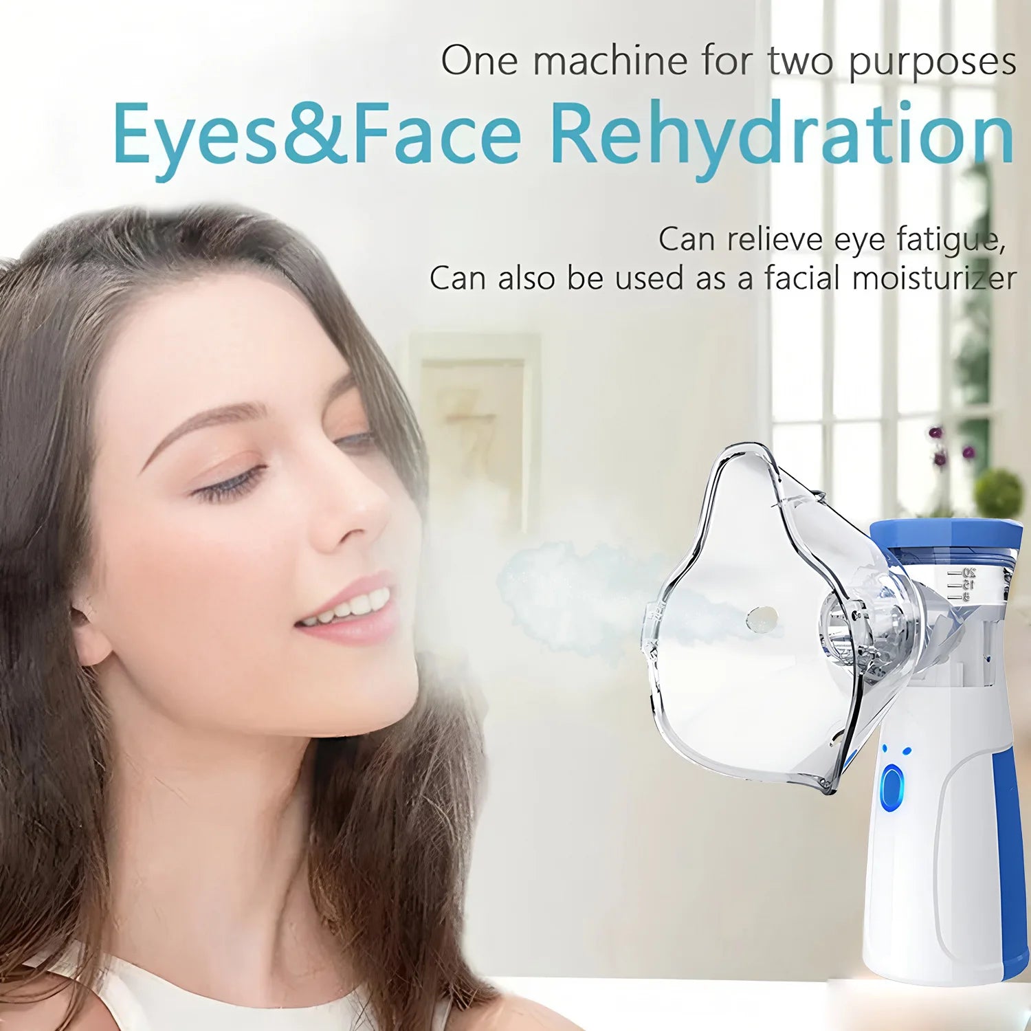 Alextrasza Mini Facial Steamer — Nano Mister Hydrating Skin Care Tool