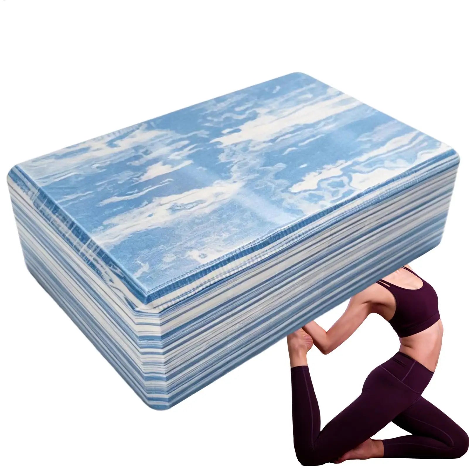 EVA Foam Yoga Block — Non-Slip Support for Stretching and Pilates