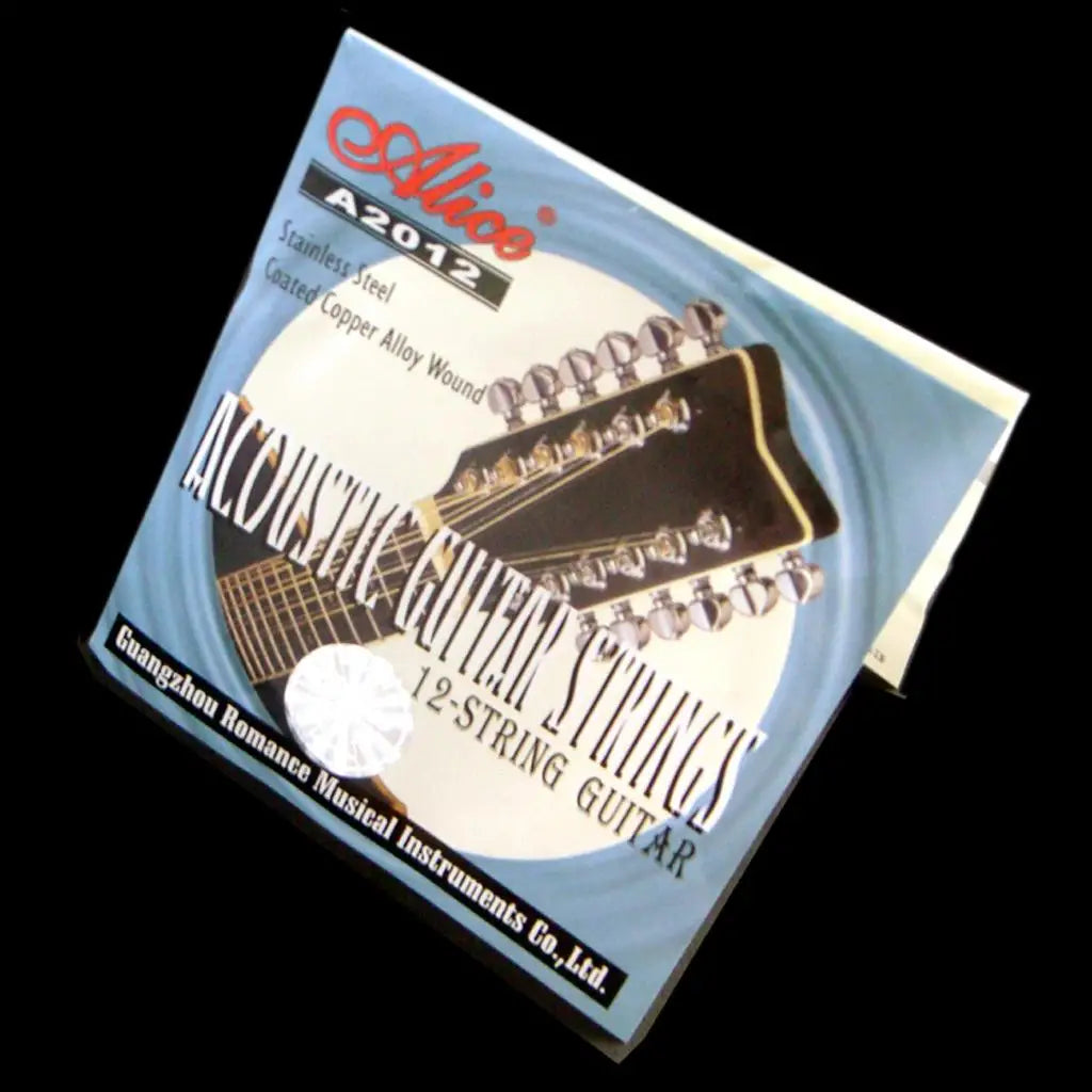 Acoustic Guitar String Set — Stainless Steel Replacement Strings for Folk Guitars