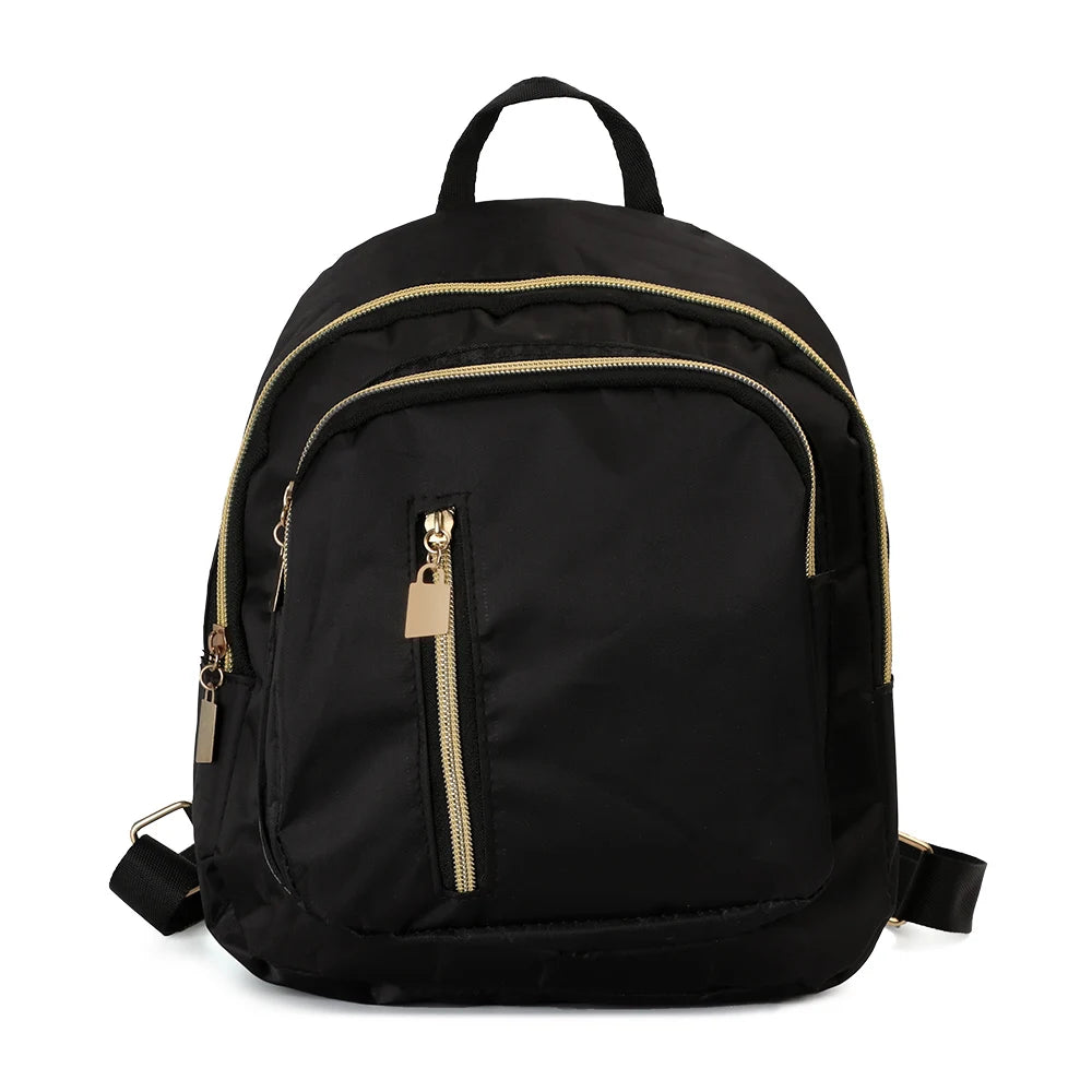 Nylon Mini Backpack — Lightweight Fashion Daypack for Travel & Daily Use