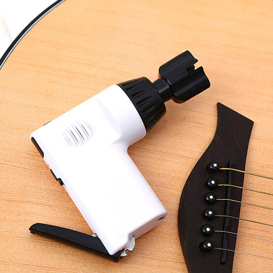 Guitar String Winder — Fast String Change Tool for Acoustic and Electric Guitars