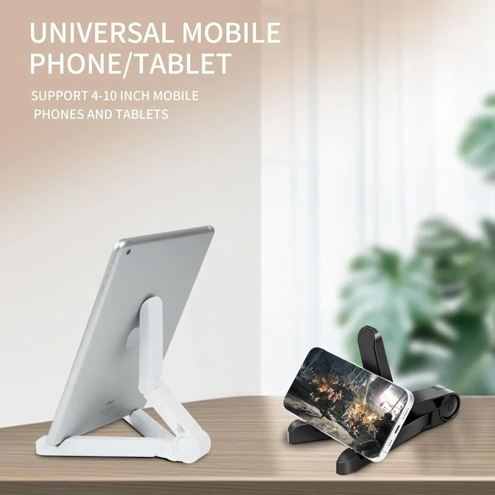 Portable Tablet and Monitor Stand — Adjustable Foldable Holder
