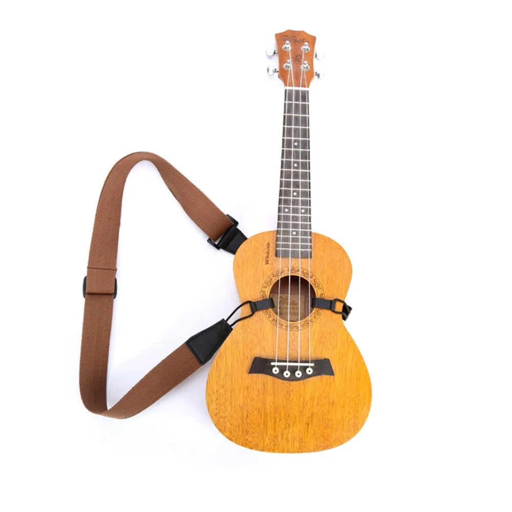 Adjustable Nylon Guitar Strap — Durable Shoulder Strap for Ukulele