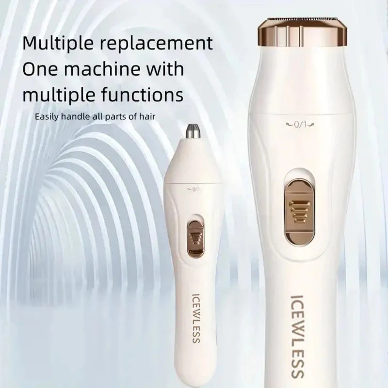 3-in-1 Multi-Functional Hair Trimmer — USB Rechargeable Grooming Tool